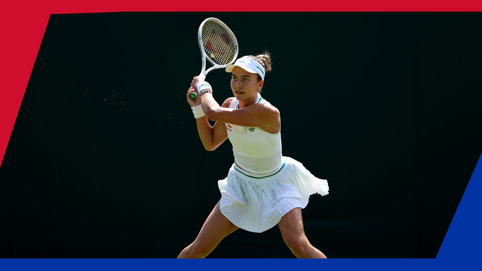Wimbledon / Kort 15 / Jaqueline Cristian - Iva Jovic