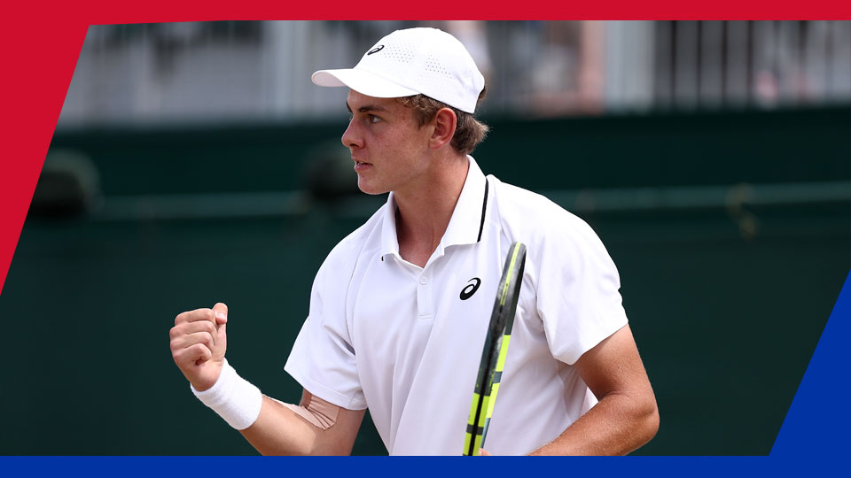 Wimbledon / Kort 1 / Jordan Lee - Cruz Hewitt / Gençler Finali